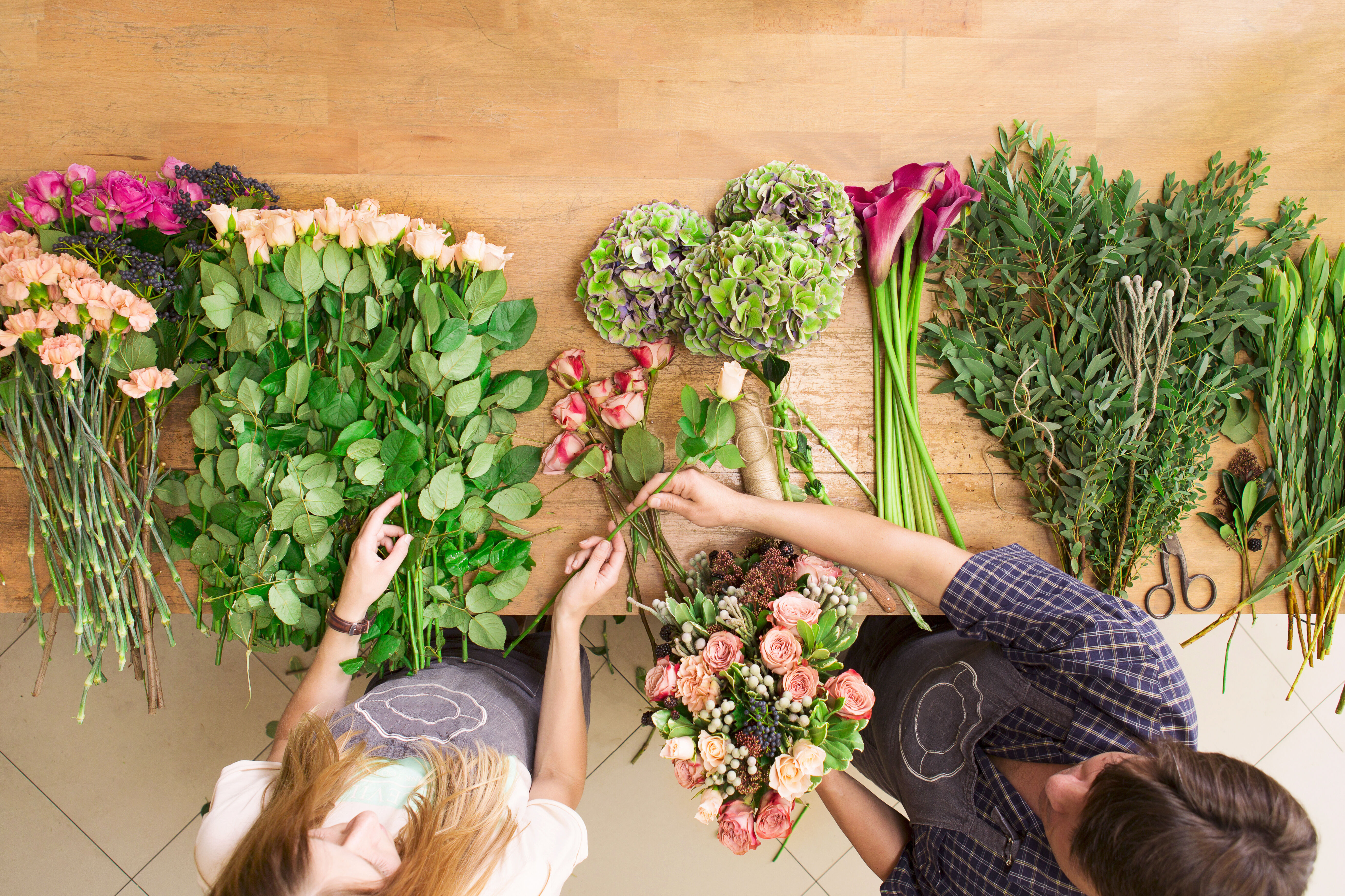 Apprendre à faire un bouquet de fleurs soi-même